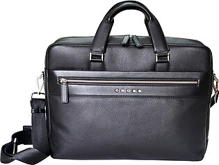 Cross Genuine Leather Weekend Bag Black Nueva FV Item# AC021115-1