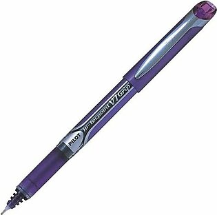 Pilot Hi-Tecpoint V7 Grip Violet Rollerball Pen (12 Pcs)