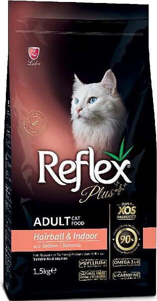 Reflex plus Adult Hairball & Indoor Cat Food