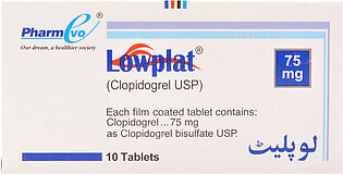 Lowplat Tablets 75mg 10s