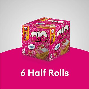 Peek Freans RIO Strawberry & Vanilla Biscuit Half Roll Box