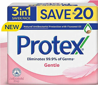 Protex Bar Soap Gentle 3 in 1 Saver Pack 135gm