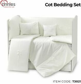 Tinnies Cot Bedding Set 8Pcs - Cream