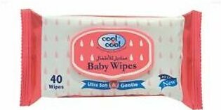 Cool & Cool Baby Wipes 40