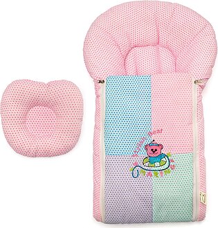 Sunshine Baby Carry Nest With Pillow Pink