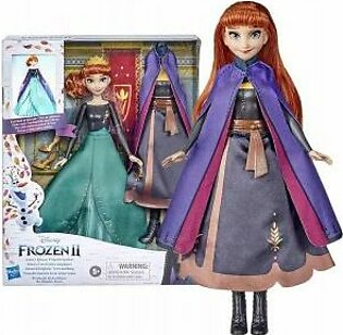 Barbie Disney Anna Fashion Doll With 2 Outfits