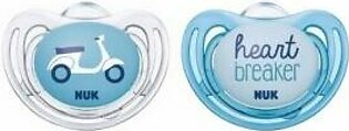 Nuk Freestyle Silicone Soother Heart Breaker (0-6 Months)