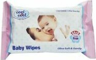 Cool & Cool Baby Wipes 64pcs