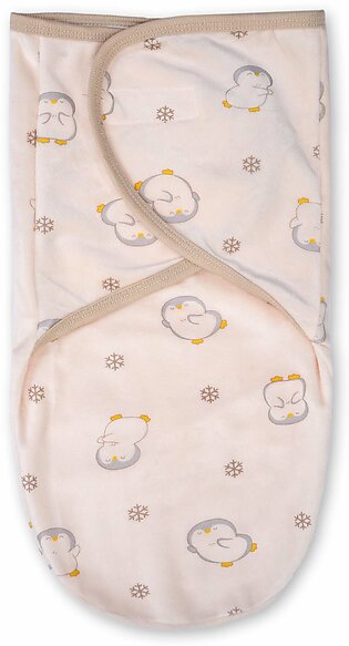 Baby Wrap Swaddle Penguin Beige - Sunshine