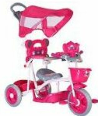 Junior Baby Tricycle With Shade Pink