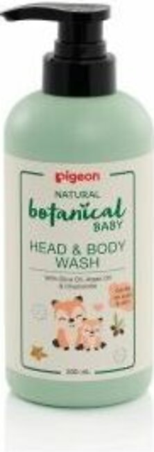 Pigeon Natural Botanical Head & Body Wash 500Ml