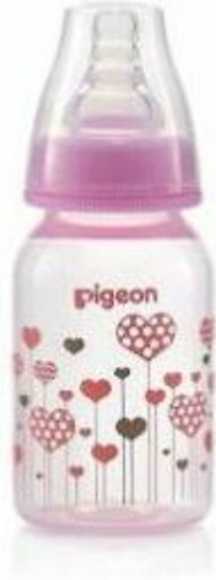 Pigeon Flexible Feeder Clear Rpp 120 Ml Pink