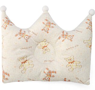 Baby Pillow Crown Bear Brown - Sunshine