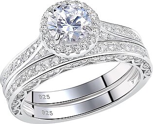 Newshe Wedding Rings for Women Engagement Ring
