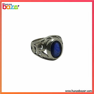 Sapphire Stone Silver Ring HB-566