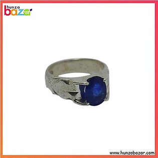 Sapphire Stone Silver Ring HB-562
