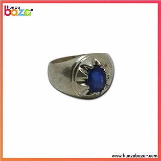 Sapphire Stone Silver Ring HB-563