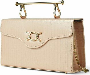 Elegant Box Bag (Light Peach)