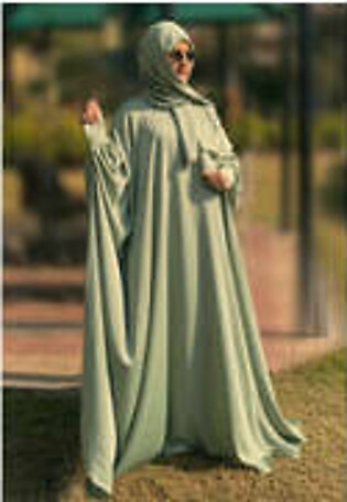 Cuff Sleeve Abaya (Pastel-006)