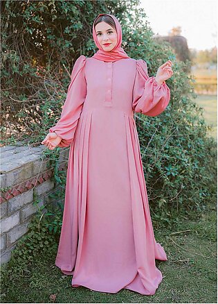 Portrait Abaya (Pink)