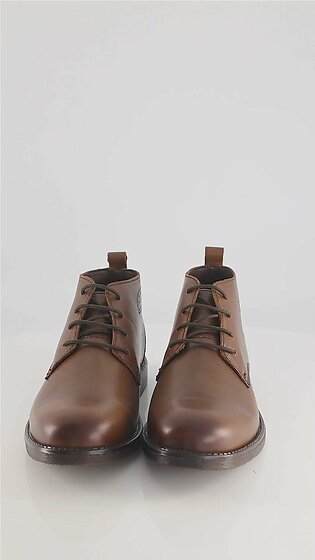 MEARS LEATHER CHUKKA BOOTS BROWN