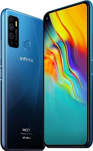 Infinix Hot 9 – 6.6 Inches IPS LCD Capacitive Touchscreen – 3GB RAM 32 GB ROM – 16 MP Quad Camera – 5000 mAh Battery -Violet