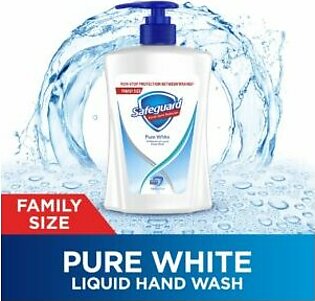 Safeguard Liquid Hand Soap Wash Pure White 420ml