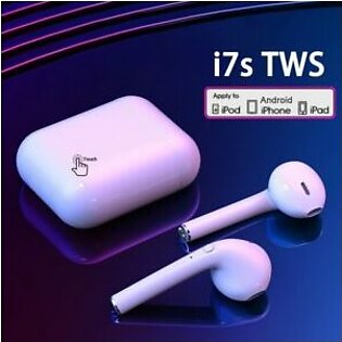 i7s Wireless Mini Stereo Twins Earphone – White