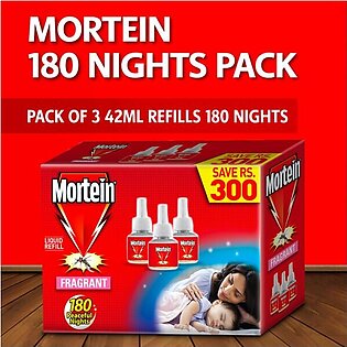 Mortein Fragrant Refill 180 Nights Pack- Save Rs.300