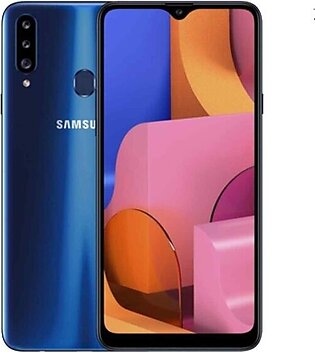 Samsung Galaxy A20S – 6.5 Display – 13+8+5 MP Triple Back Camera 8 MP Front – 3GB RAM – 32GB ROM – Fingerprint (rear mounted) -blue