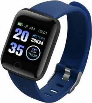 D13 Smart Watch IP67 Waterproof Fitness Tracker Smart Watch – Blue