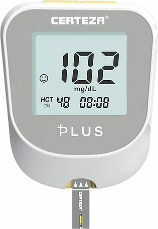 Certeza Plus Blood Glucose Monitor