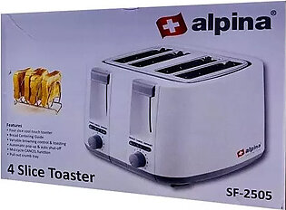 Alpina 4 Slice Cool Touch Toaster 1300W SF-2505