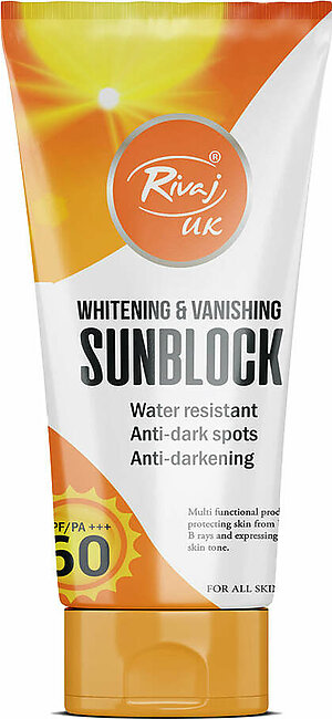 Whitening and Vanishing Sunblock SPF60 (120ml)