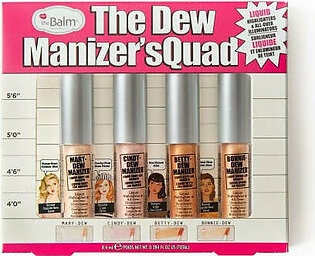 The Balm The Dew Manizers Quad (Liquid Highlighters) 4pcs