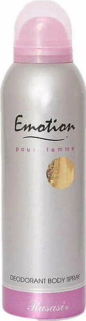 Rasasi- Emotion Lady Body Spray, 200Ml