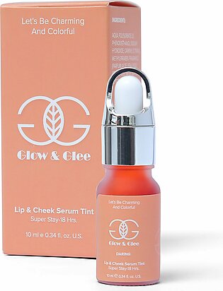 Glow & Glee Lip & Cheek Serum Tint Daring 10ml
