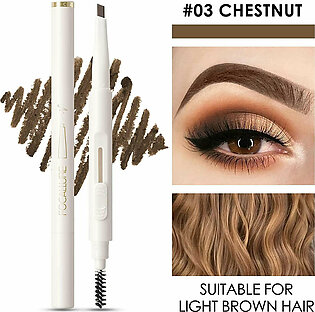 Silky Shaping Eyebrow Pencil - #3 Chestnut