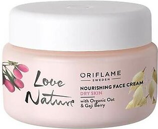 Oriflame-Nourishing Face Cream with Organic Oat & Goji Berry, 50ml