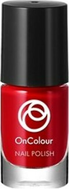 Oriflame-OnColour Nail Polish, 5ml - Spicy Red