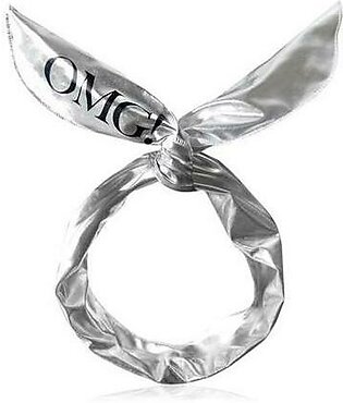 Double Dare - Omg! Platinum Hairband-Silver