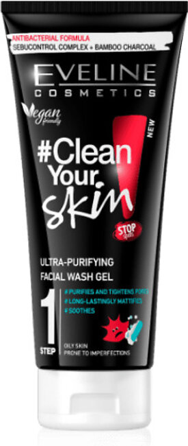 Clean Your Skin STEP 1 Ultra – Purifying Facial Wash Gel 200ML