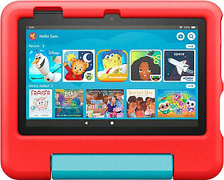Amazon Fire 7 Kids Tablet with Wi-Fi (12th Gen) 32GB - Red