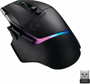 Logitech G502 X Plus LightSpeed Wireless Gaming Mouse (910-006160) - Black