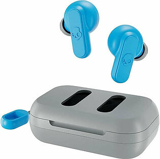 Skullcandy Dime 2 True Wireless In-Ear Earbuds (S2DBW-P751) - Light Gray / Blue