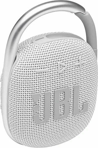 JBL Clip 4 Portable Speaker White