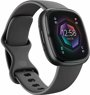 Fitbit Sense 2 Fitness Health Smart watch (FB521BKGB-US) - Shadow Gray / Graphite Aluminum