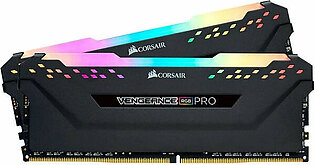 Corsair Vengeance RGB Pro 16GB (2 x 8GB) DDR4 RAM 4000MHz (CMW16GX4M2Z4000C18) - Black