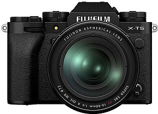 Fujifilm X-T5 Mirrorless Camera With XF16-80mm Lens (FF220001) - Black