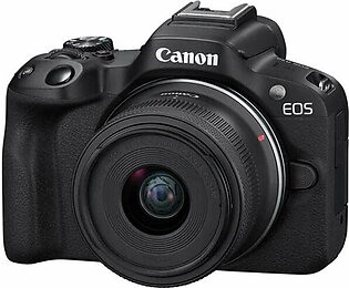 Canon Eos R50 With 18-45MM Lens Mirrorless (5811C012) Camera Black